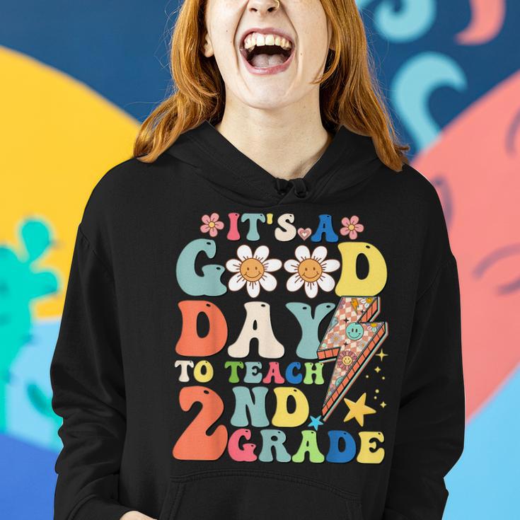 It's A Good Day To Teach Second Grade 2Nd Grade Teacher Women Hoodie Gifts for Her