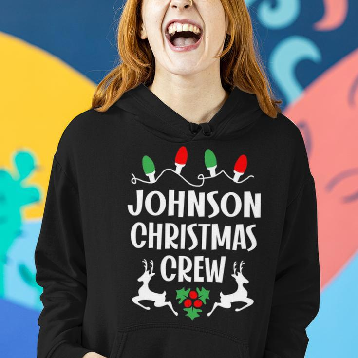 Johnson Name Gift Christmas Crew Johnson Women Hoodie Gifts for Her