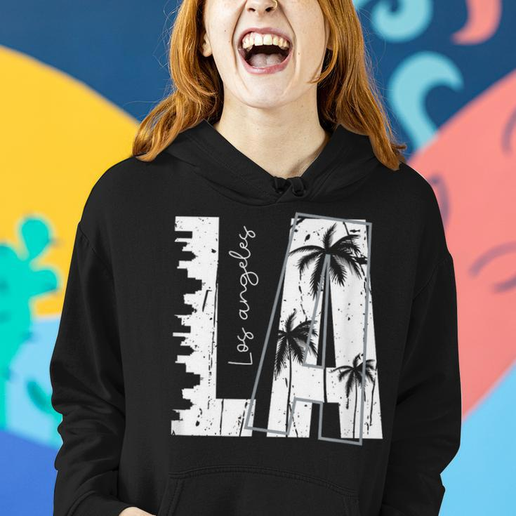 Los Angeles Women Graphic Men California Print California Gifts And Merchandise Funny Gifts Women Hoodie Gifts for Her