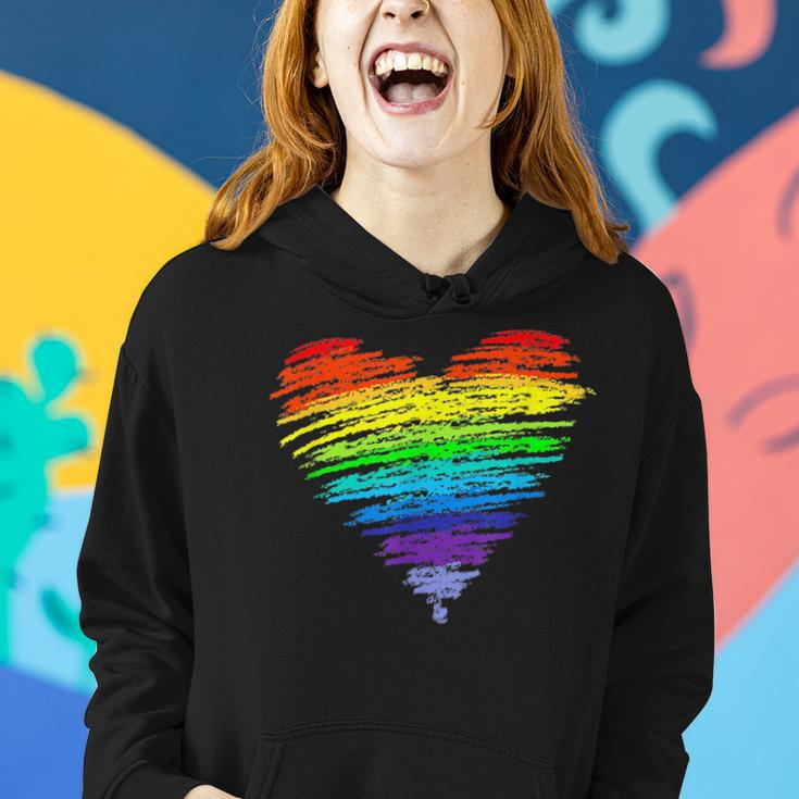 Love Wins Lgbt Supporter Love Rainbow Csd Gay Pride Lgbt Women Hoodie Gifts for Her