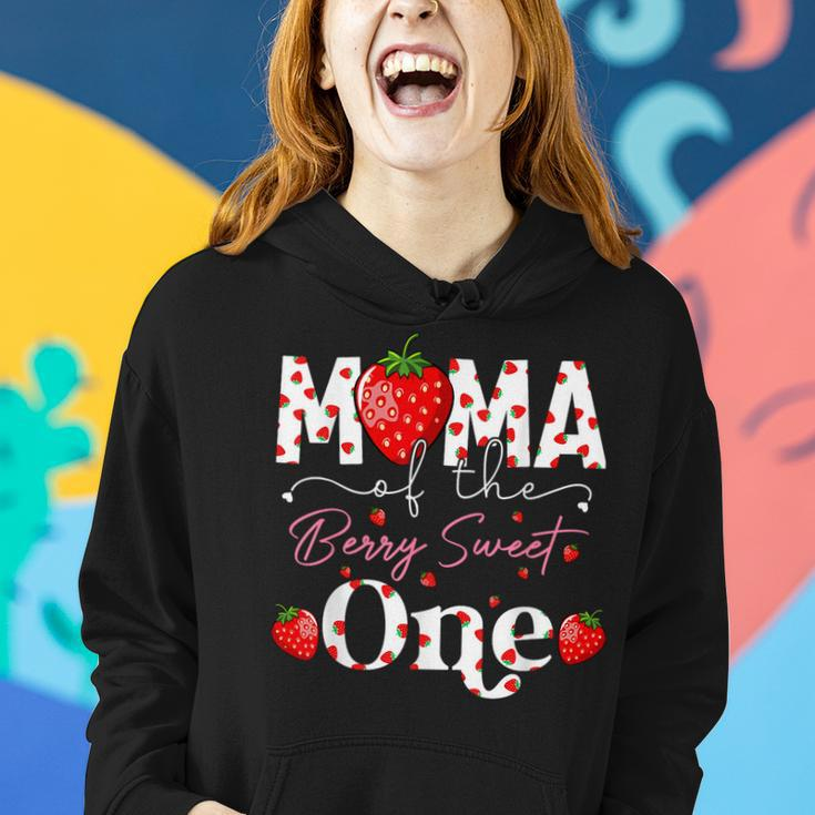 Mama Of The Berry Sweet Birthday Girl Sweet Strawberry Women Hoodie Gifts for Her