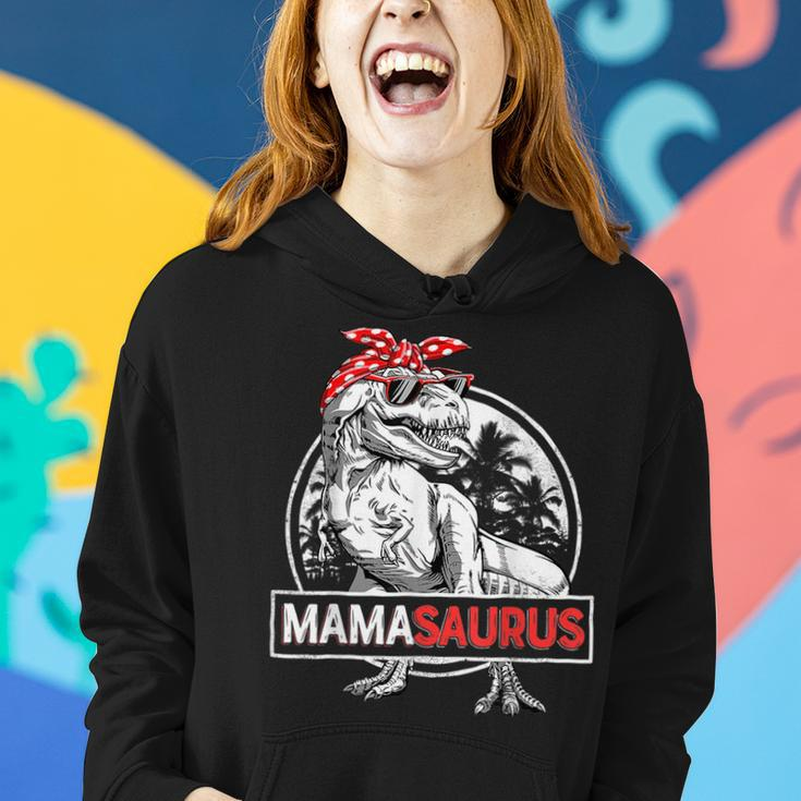 MamasaurusRex Dinosaur Funny Mama Saurus Family Matching Gifts For Mama Funny Gifts Women Hoodie Gifts for Her