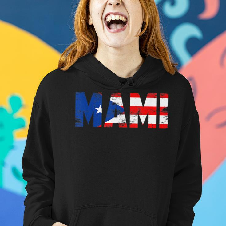 Mami Puerto Rico Flag Pride Mothers Day Puerto Rican Women Women Hoodie Gifts for Her