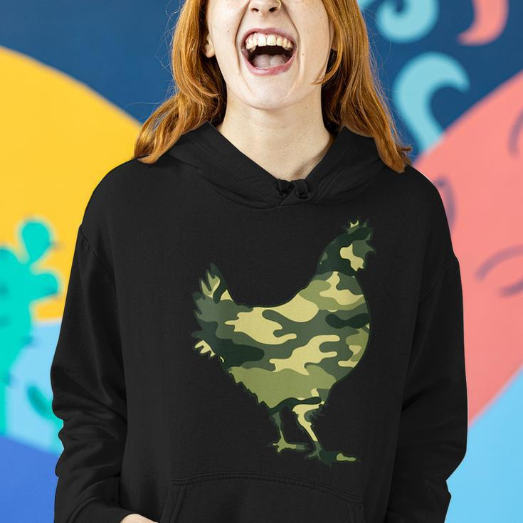 Military Chicken Camo Men Print Us Hen Fowl Veteran Gift Gift For Womens Women Hoodie Gifts for Her