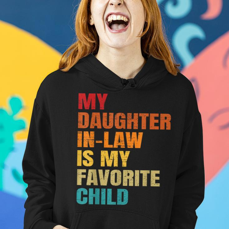 My Daughter In Law Is My Favorite Child Mother-In-Law Day Women Hoodie Gifts for Her