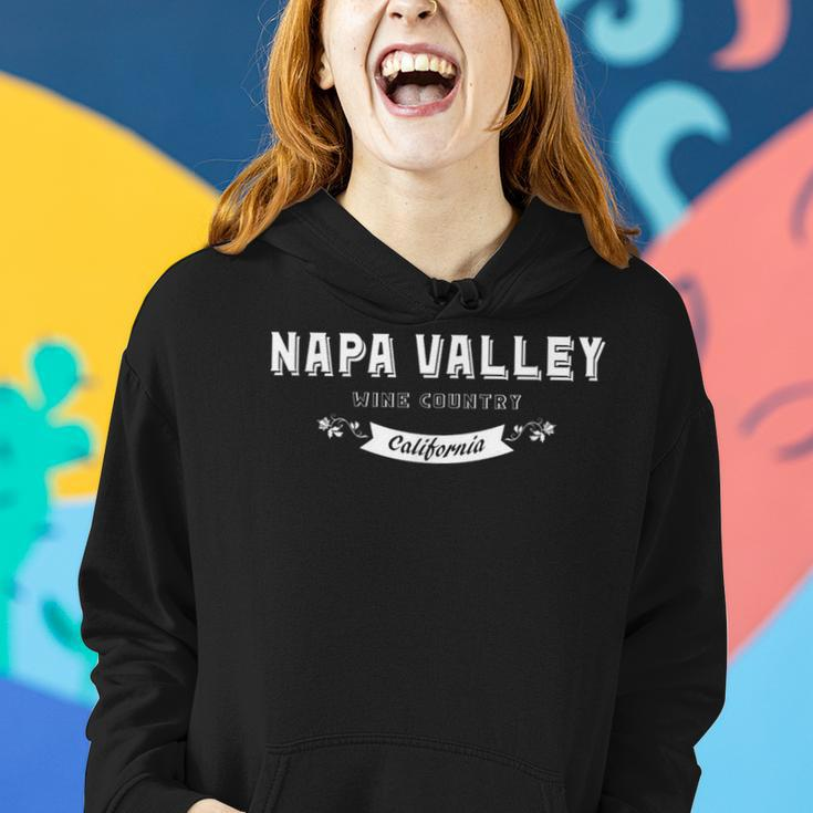 Napa Valley Wine Country California Wineries Women Hoodie Gifts for Her