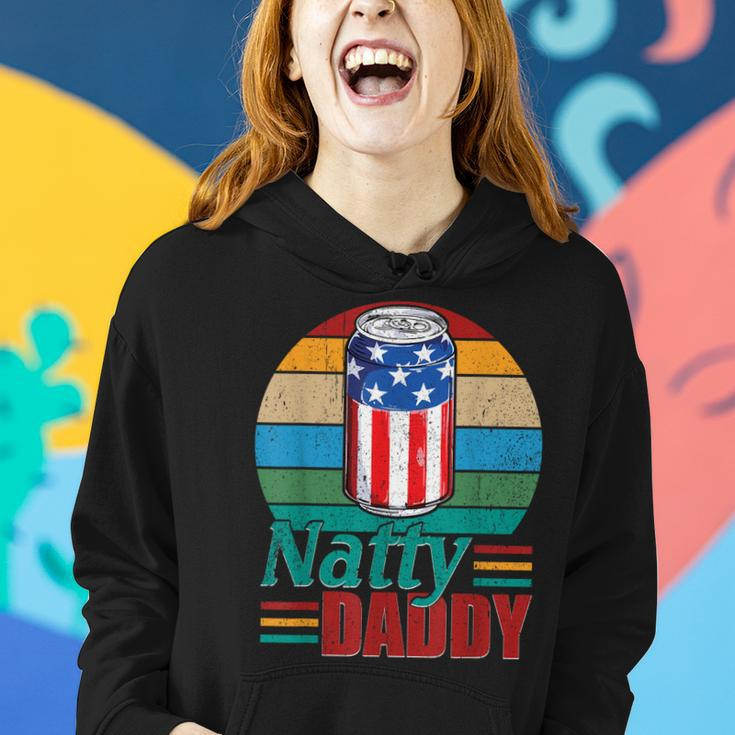 Natty Daddy Funny Dad Bob Beer Drinker Fathers Day Women Hoodie Gifts for Her