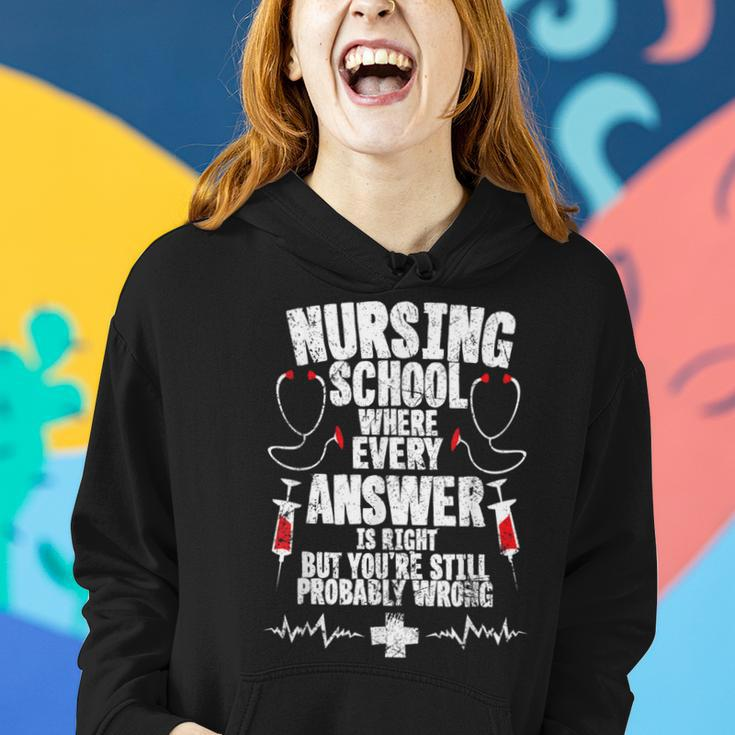 Nursing School Hospital Nurse Student Women Hoodie Gifts for Her