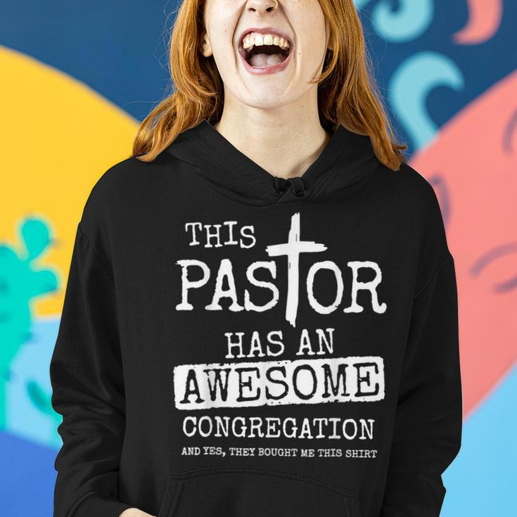 This Pastor Has An Awesome Congregation Jesus Women Hoodie Gifts for Her
