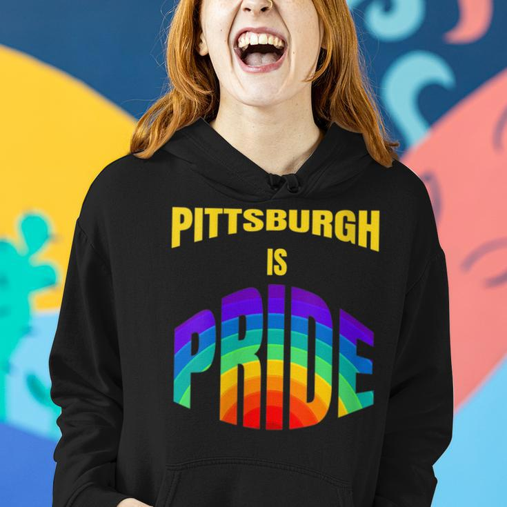 Pittsburgh Is Pride Gay Pride Parade Lgbtq Women Hoodie Gifts for Her