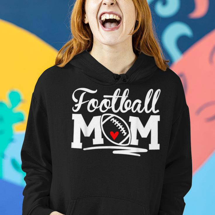 Proud Football Mom Supportive Mom Football Fun Mom Gifts For Mom Funny Gifts Women Hoodie Gifts for Her