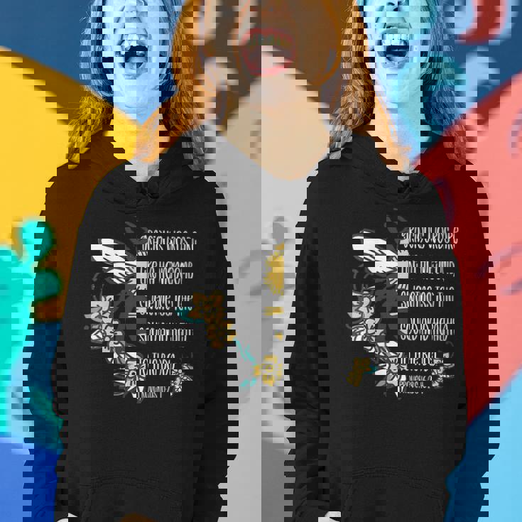 Proverbs 1624 Gracious Words Are Like A Honeycomb Quote Women Hoodie Gifts for Her