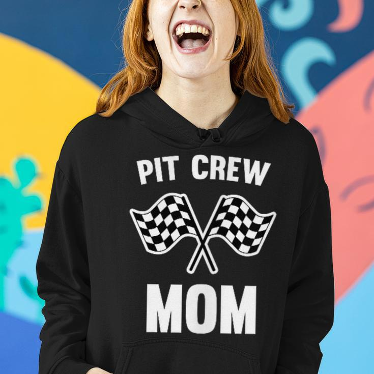 Race Car Birthday Matching Racing Family Mom Pit Crew Gifts For Mom Funny Gifts Women Hoodie Gifts for Her
