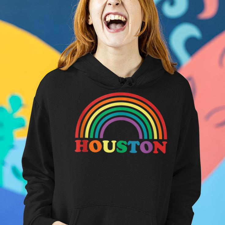 Rainbow Pride Gay Lgbt Parade Houston Women Hoodie Gifts for Her