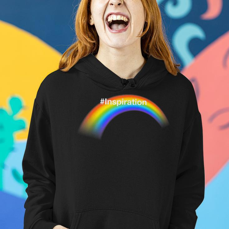 Rainbow Pride Lgbt Inspiration Women Hoodie Gifts for Her