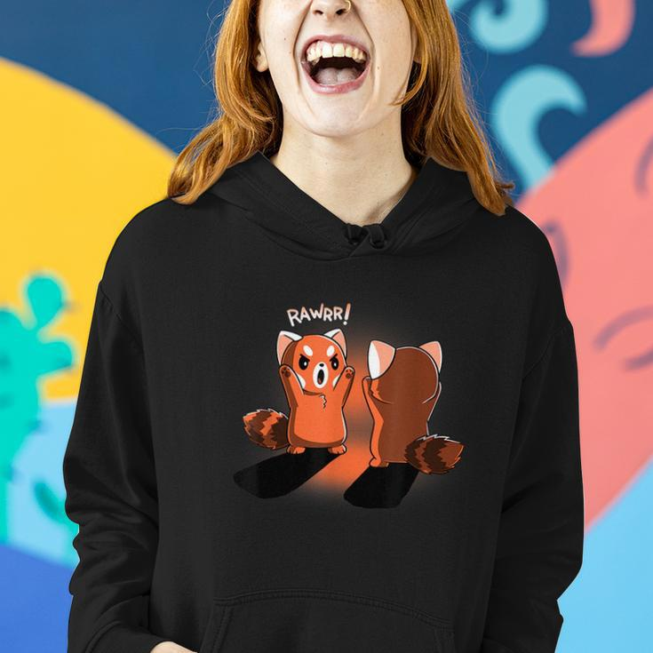 Rawr Cute Red Panda Ferocity Rawsome Women Hoodie Gifts for Her