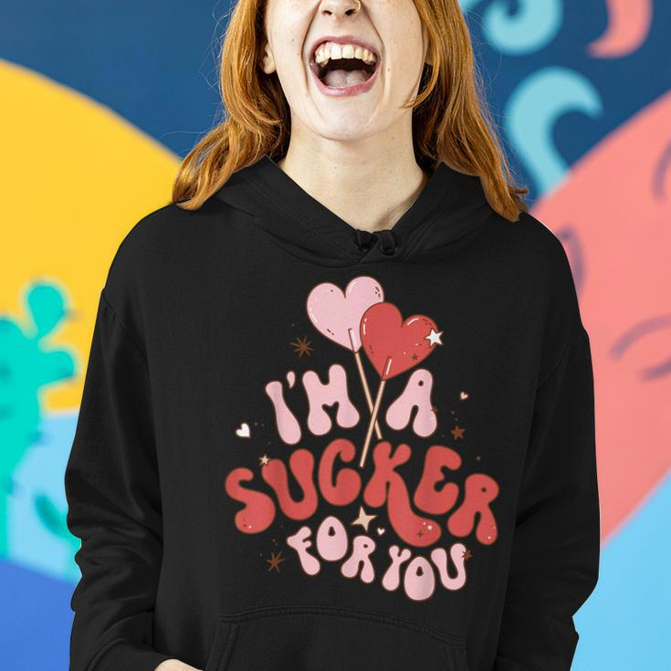 Retro I'm A Sucker For You Vintage Styles Lollipops Women Hoodie Gifts for Her