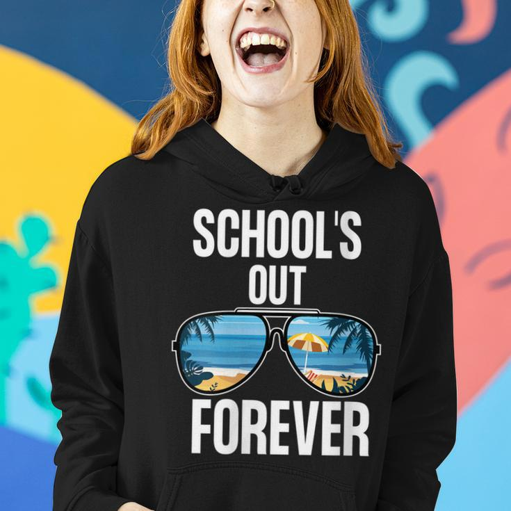 Schools Out Forever Senior 2021 Last Day Of School Women Hoodie Gifts for Her