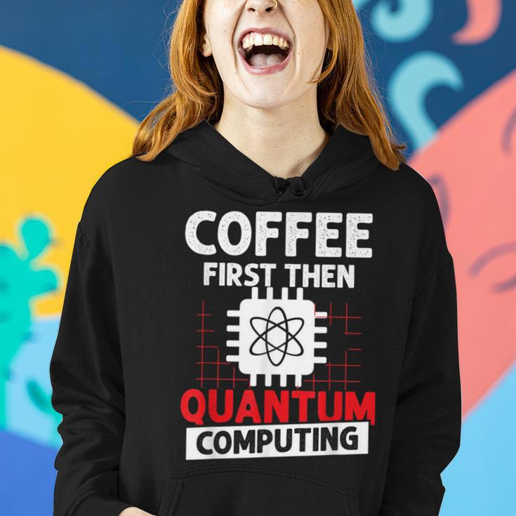 Science Physics Teacher Quantum Computing Physicist Women Hoodie Gifts for Her