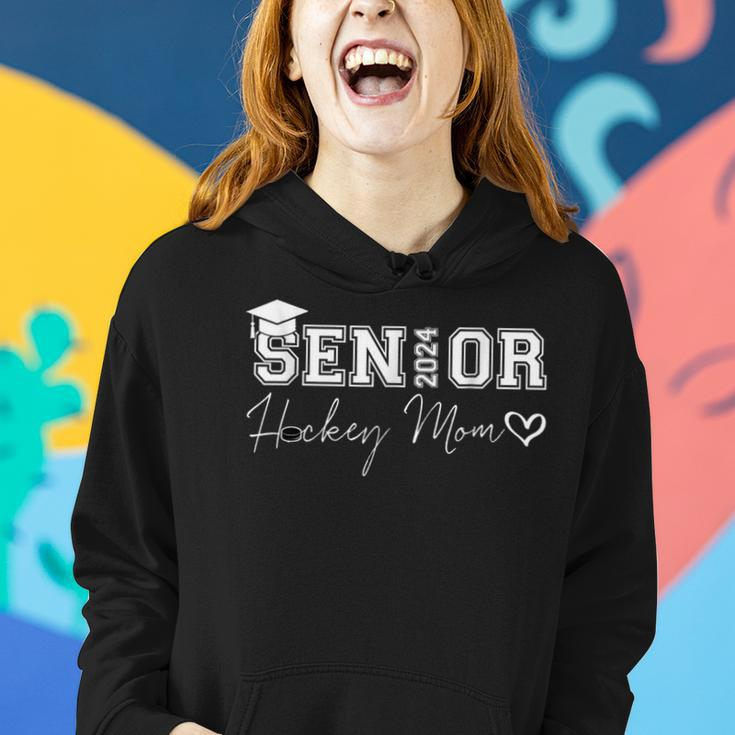 Senior 2024 Proud Hockey Mom Of A Class Of 2024 Graduate Women Hoodie Gifts for Her