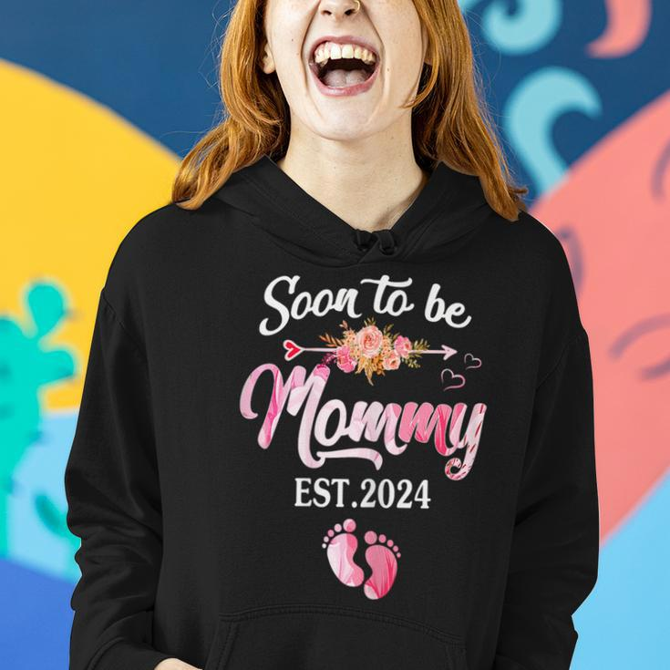Soon To Be Mommy 2024 Mothers Day First Time Mom Pregnancy Gift For Womens Women Hoodie Gifts for Her