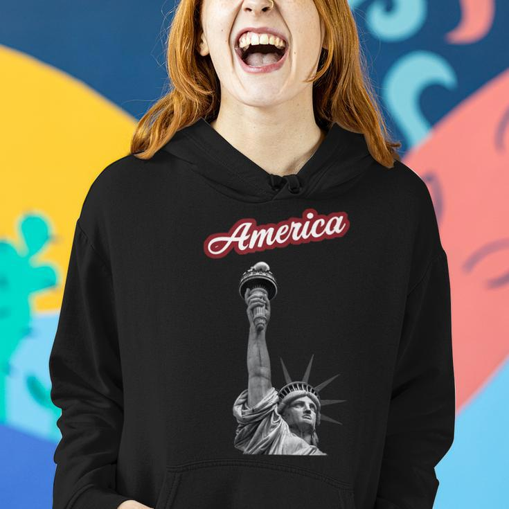 Statue Of Liberty Beer Holder Women Hoodie Gifts for Her