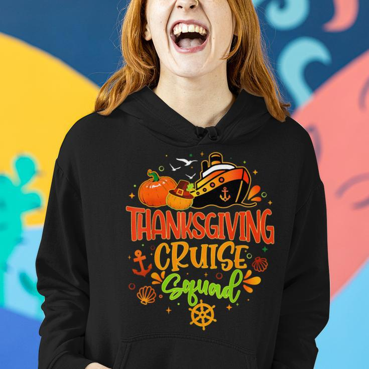 Thanksgiving Cruise Squad Family Vacation Fall Trip Matching Women Hoodie Gifts for Her