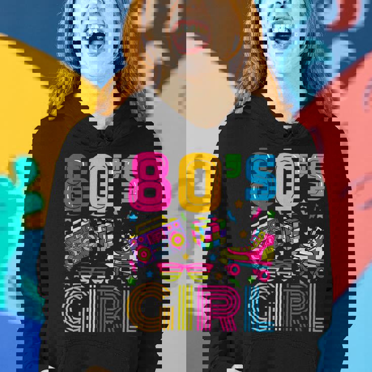 This Is My 80S Girl Costume 1980S Retro Vintage 80S Party Women Hoodie Gifts for Her