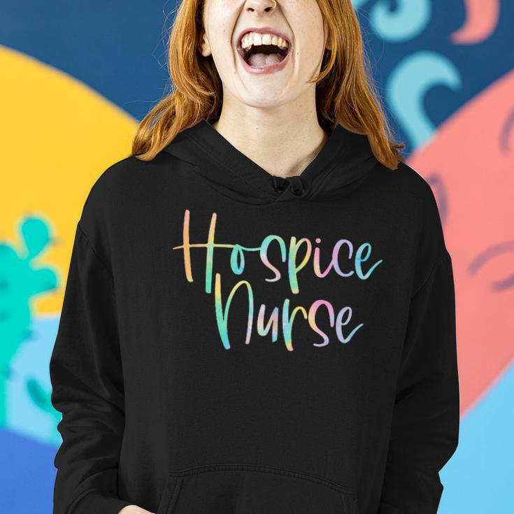 Tie Dye Hospice Nurse Life Pocket Hospice Squad Life Women Hoodie Gifts for Her