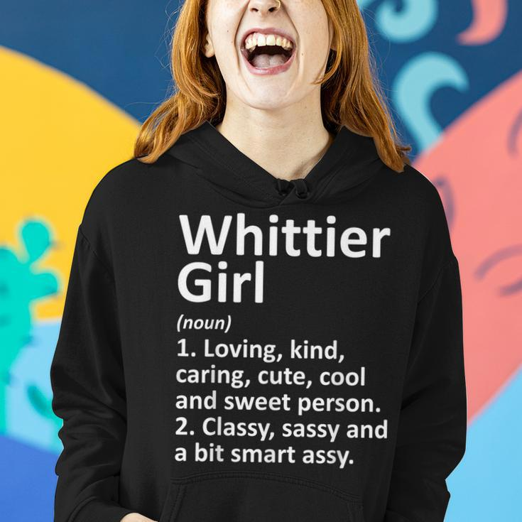 Whittier Girl Ca California City Home Roots Women Hoodie Gifts for Her