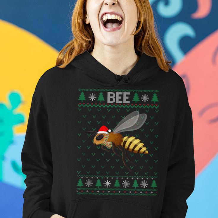 Xmas Bee Ugly Christmas Sweater Party Women Hoodie Gifts for Her