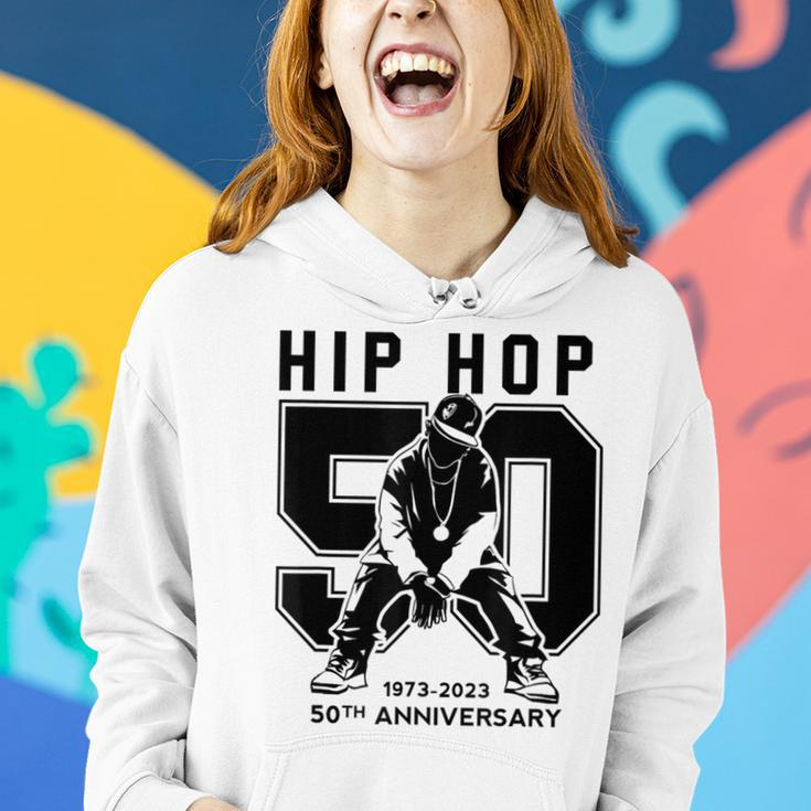 50 Years Of Hip Hop 1973-2023 50Th Anniversary Hip Hop Retro Women Hoodie Gifts for Her