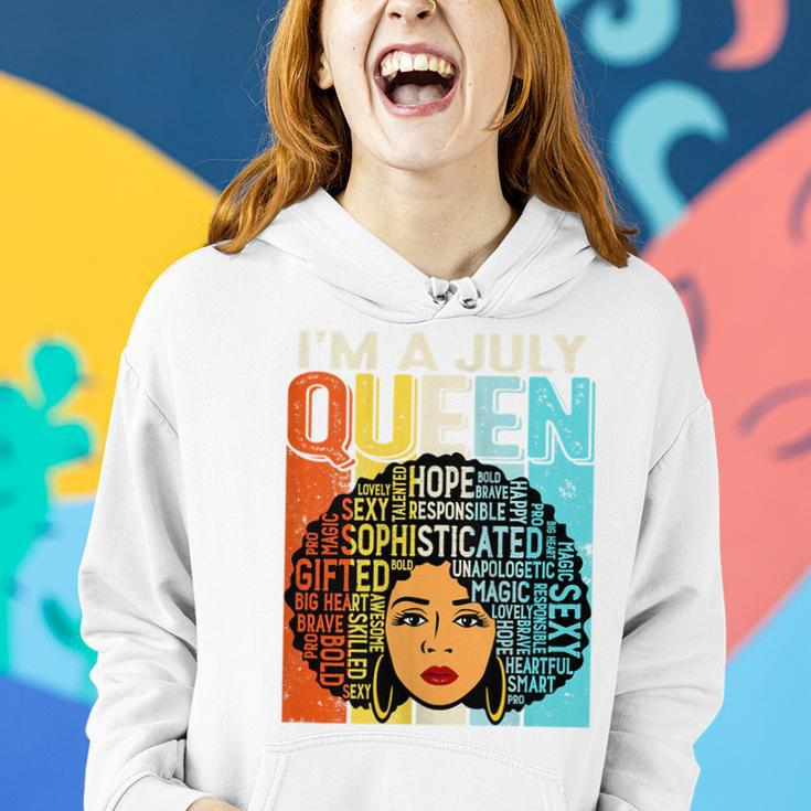 Birthday Junenth Queen Black History July Girls Retro Women Hoodie Gifts for Her