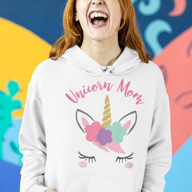 Cute Unicorn Mom Unicorn Women Hoodie Gifts for Her