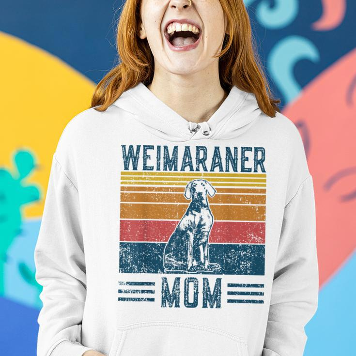 Dog Weimaraner Mom Vintage Weimaraner Mom Women Hoodie Gifts for Her