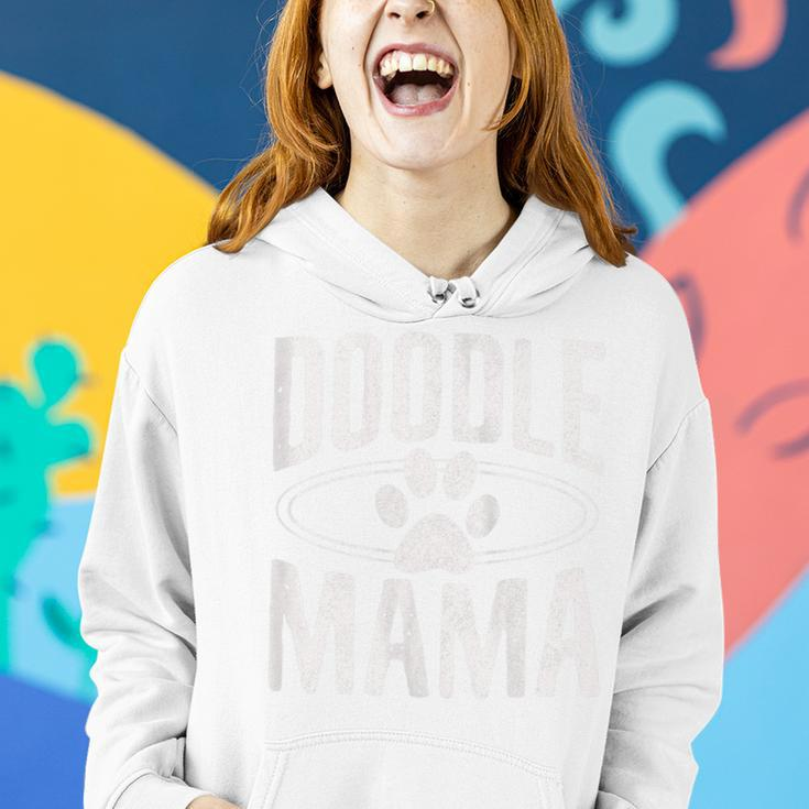 Doodle Mama Goldendoodle Mom Dog Paw Funny Cute Gift Gift For Womens Women Hoodie Gifts for Her