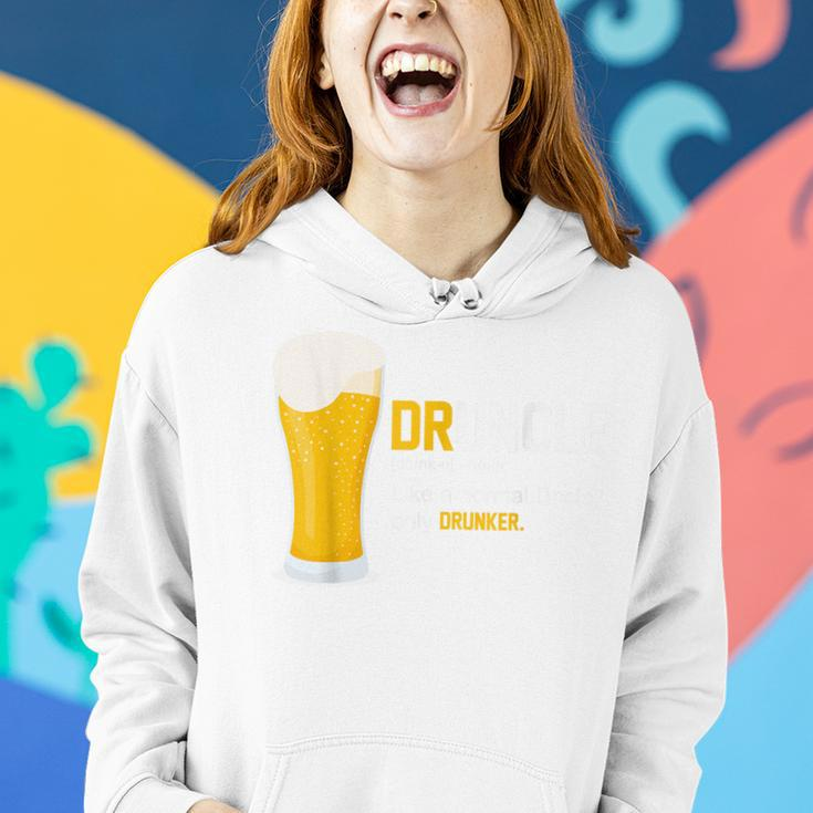 Druncle | Funny Drunk Uncle Definition Quote Women Hoodie Gifts for Her