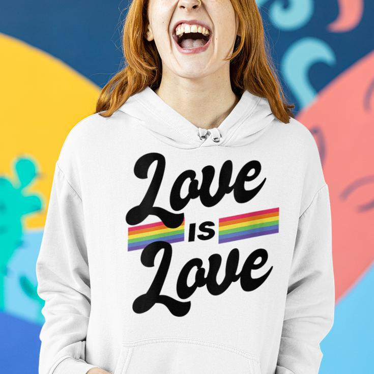 Gay Pride Lgbt Love Is Love Lgbt Gay Lesbian Pride Women Hoodie Gifts for Her