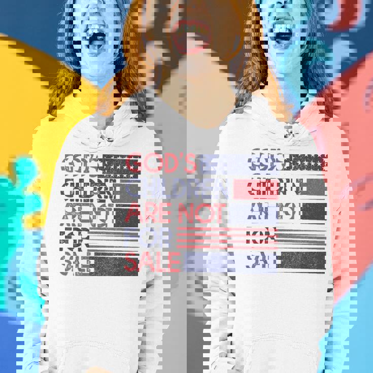 Gods Children Are Not For Sale Women Hoodie Gifts for Her Gods Children Are Not For Sale Women Hoodie Gifts for Her