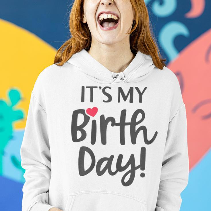Its My Birthday Womens Girls Birthday Squad Party Theme Women Hoodie Gifts for Her