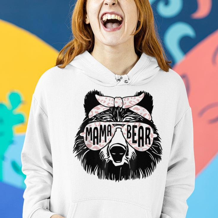 Mama Bear Face Sunglasses Mother Mothers Day Gift Women Hoodie Gifts for Her