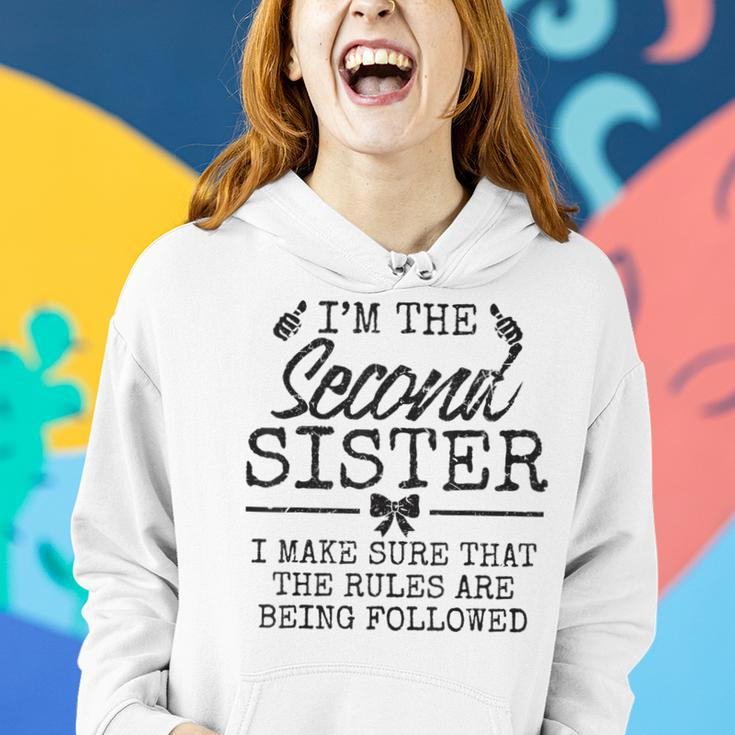 Rules Are Followed The Second Of 4 Sisters 5 Sisters Sibling Women Hoodie Gifts for Her
