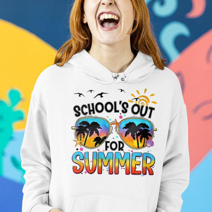 Schools Out For Summer Last Day Of School BeachSummer Women Hoodie Gifts for Her