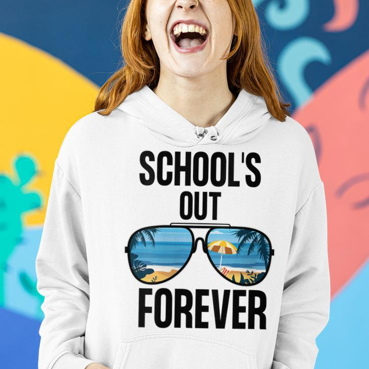 Schools Out Forever Graduation Last Day Of School Women Hoodie Gifts for Her