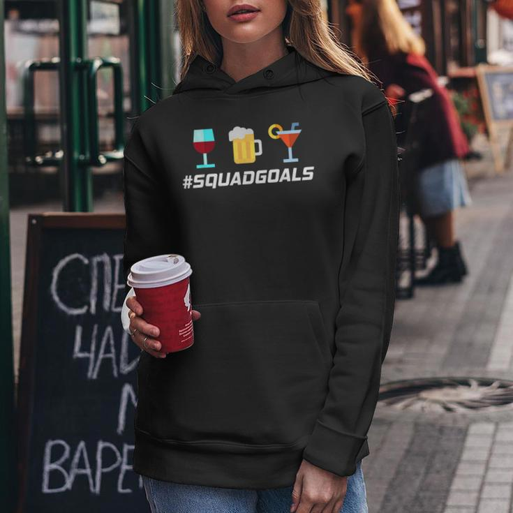 Alcohol Is A Solution Vodka Rum Gin Whiskey Beer Drinking Women Hoodie Unique Gifts