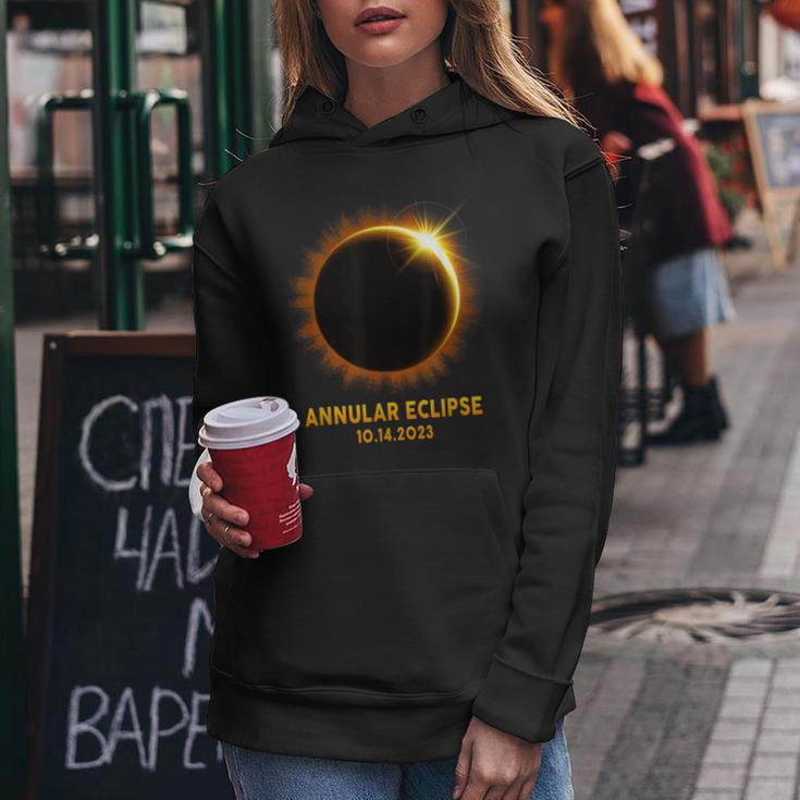 Annular Solar Eclipse 101423 America Annularity Celestial Women Hoodie Unique Gifts