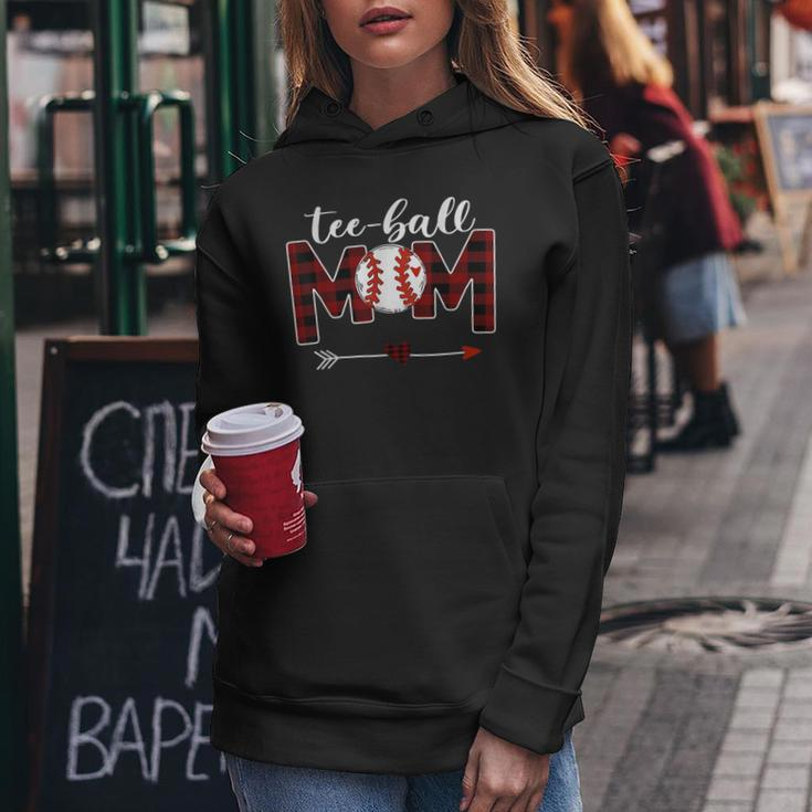 Ball Mom Buffalo Plaid Funny Ball Mom Mothers Day Gifts For Mom Funny Gifts Women Hoodie Unique Gifts