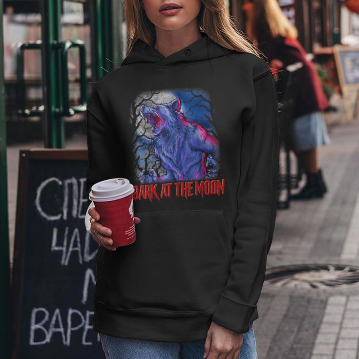 Bark At The Moon You Howling Garou Werewolf Women Hoodie Unique Gifts