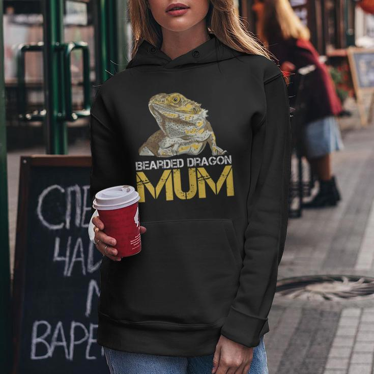 Bearded Dragon Mom Mum Mother Women Hoodie Unique Gifts