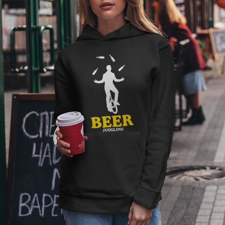 Beer Funny Beer Juggling Beer Bottles Juggler Women Hoodie Unique Gifts